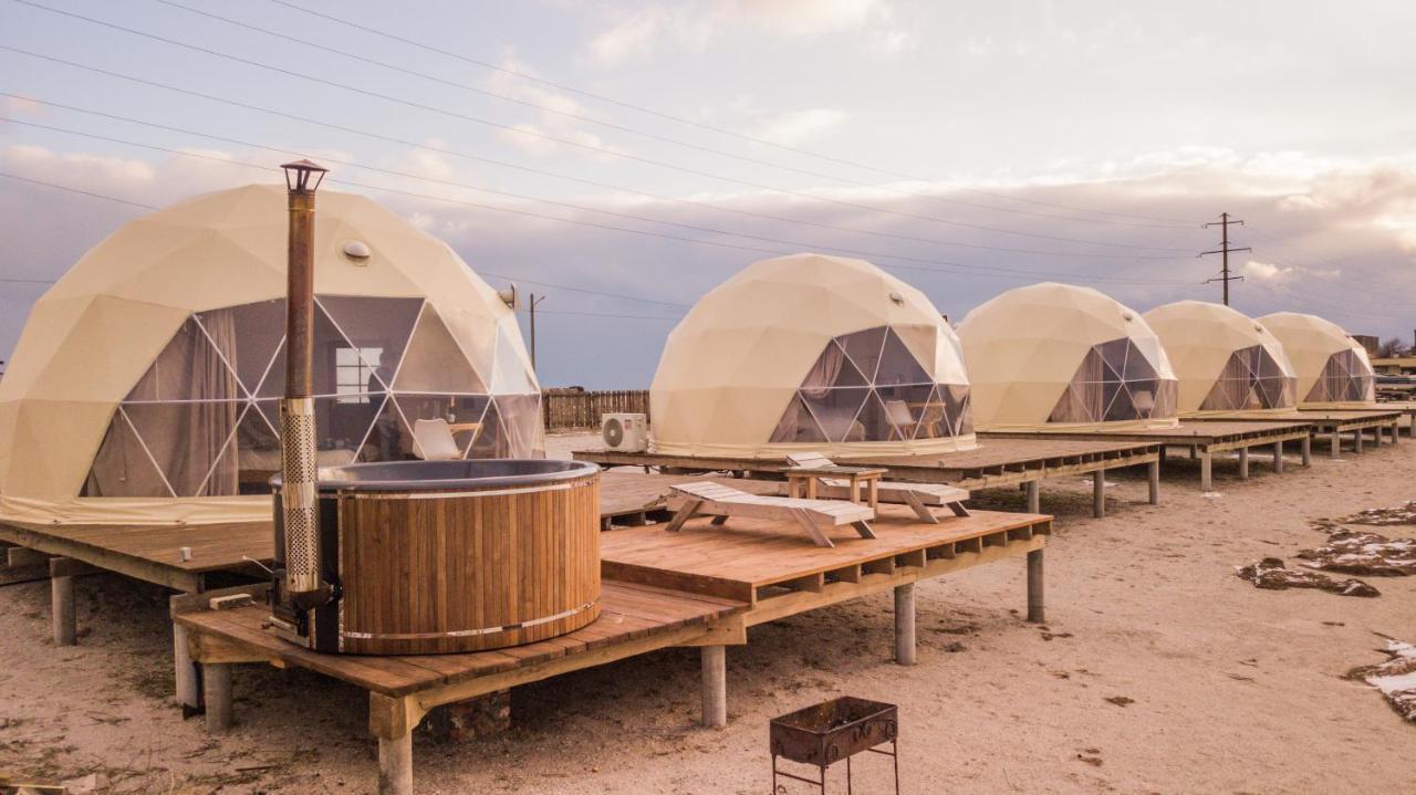 Hotel Glamping Berdyansʼk Exterior foto